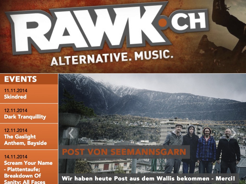 Studio Update 1.0 auf rawk.ch